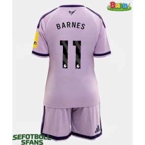 Newcastle United Harvey Barnes #11 Tredjeställ Barn 2026-27 Kortärmad (+ Korta byxor)